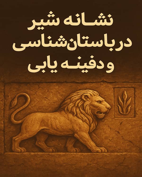 نشانه شیر در باستان‌شناسی و دفینه‌یابی